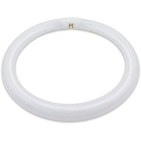 lumenivo FC16T9 40W Circline Fluorescent Bulb Replacement 16 Inches - T9 Bulb with 4-Pin Base (G10Q-4) – 6500K Daylight - 1 Pack
