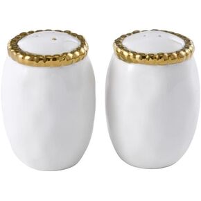 Pampa Bay Golden Salerno Salt & Pepper Shakers