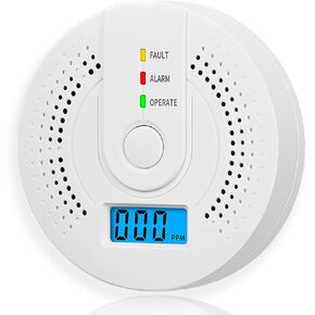 carbon monoxide alarm,carbon monoxide detectors,2*AA battery operated carbon monoxide detector, co gas,low level carbon monoxide detector for home