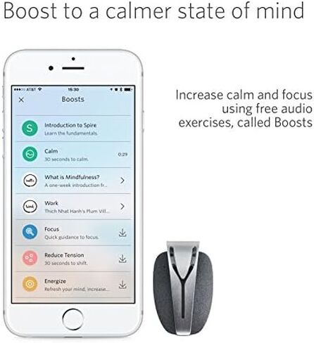 Spire Stone: إدارة التوتر وتتبع الأنشطة لنظامي التشغيل iOS وAndroid in Saudi Arabia