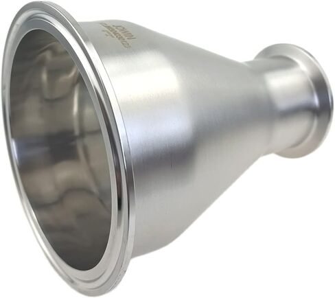 جوين الصحية 4in.x2in. مخفض متحد المركز ثلاثي المشبك لـ Kegmenter 4 "أنبوب OD إلى 2" أنبوب OD SS304 من الفولاذ المقاوم للصدأ in Kuwait