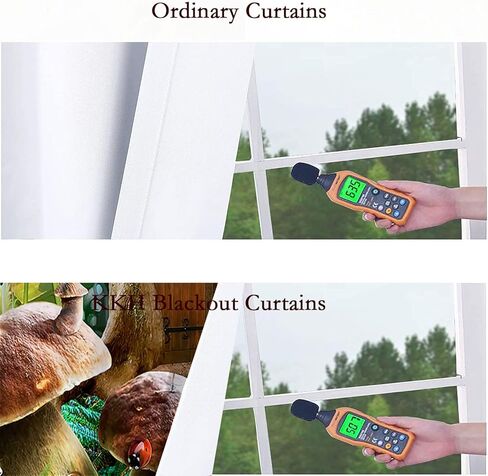 kkh الكرتون حكاية خرافية الغابات تعتيم الستائر لديكور المنزل، الخيال الربيع الفطر قضيب جيب الحرارية معزولة الستائر سواد نافذة لوحات الستار لغرفة المعيشة غرفة نوم ديكور 42 × 63 بوصة in Kuwait