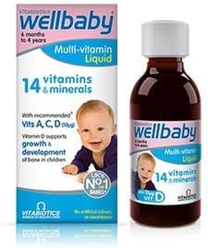Multi-Vitamin Liquid 14 Vitamins and Minerals 150ml in Saudi Arabia