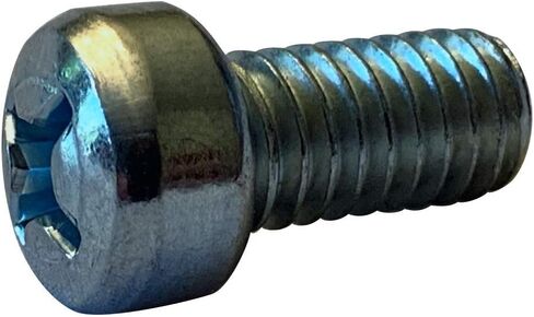 Small Parts 0604MPL #6-32 x 1/4" Phillips Fillister Head Machine Screw Fully Threaded Zinc (Pack of 100) in Saudi Arabia