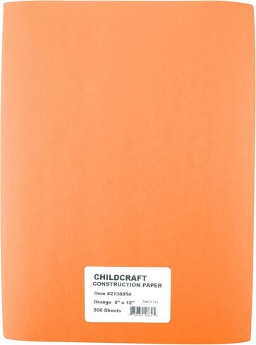 Childcraft Construction Paper, 9 x 12 Inches, Green, 500 Sheets - 1465882 in Kuwait