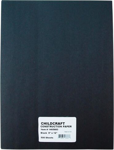 Childcraft Construction Paper, 9 x 12 Inches, Green, 500 Sheets - 1465882 in Kuwait