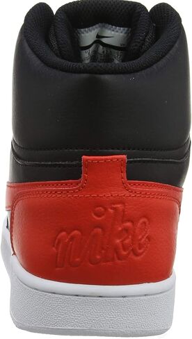 Nike Mens Ebernon Mid Black/Habanero Red/White 11 D (M) in Saudi Arabia
