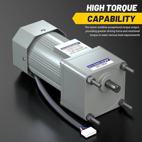 High Torque AC Motor Speed Controller, Variable Speed Motor with Gearbox, 250W Single Phase Electric Motor, Reversible Gear Motor with Control Box, 110V Geared Motor in Saudi Arabia