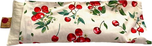 Cervical/Rectangular Pillow, Natural Denim, w/Cherry case Cherry Pit-Stone, Hot/Cold, Moist Heat Pack, Pain Relief, Microwavable-Washable in Saudi Arabia