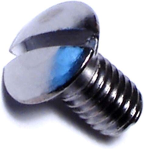 014973171636 براغي صنبور ذات رأس بيضاوي مشقوق، 10-32 × 3/8، قطعة-15 in Saudi Arabia