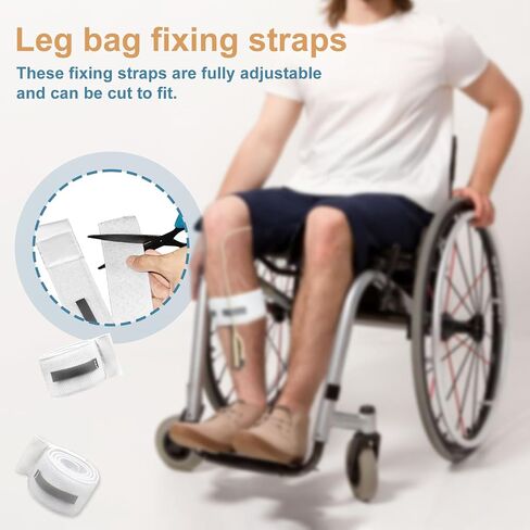 8PCS Catheter Stabilizers Non-Slip Legband Holder with Anti Irritation Silicone Grip in Kuwait