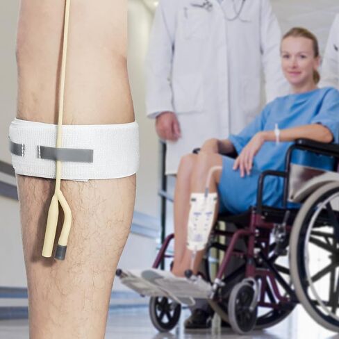8PCS Catheter Stabilizers Non-Slip Legband Holder with Anti Irritation Silicone Grip in Kuwait