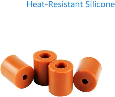 Ender 3 Springs，Blue Heatbed Silicone Leveling Column Mounts & Mk8 Makerbot Extruder Nozzle 0.4mm Print Head & MK7/MK8/MK9 Heater Block Cover Silicone Sock for Ender 3/3 Pro/3v2 3D Printer in Saudi Arabia