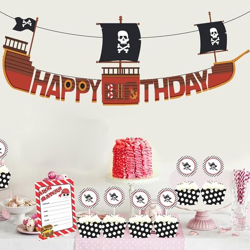 SMENGGIL Construction Engineering Truck Themed Birthday Party Decoration Supplies Happy Birthday Sign Banner Paper Birthday Banner Bunting for Boys Girls Kids Babys Children's Birthday Decorations in Kuwait