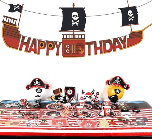 SMENGGIL Construction Engineering Truck Themed Birthday Party Decoration Supplies Happy Birthday Sign Banner Paper Birthday Banner Bunting for Boys Girls Kids Babys Children's Birthday Decorations in Kuwait