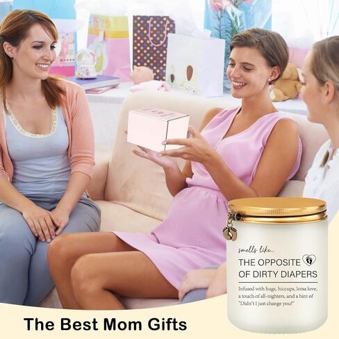 Gifts for New Mom, Best Gifts for Expecting Mom, New Mom Gifts for Women, First Time Mom Gifts, Gift for Expecting Mother, Gifts for Pregnant Women, Funny Gifts for Mom, New Mom Soy Wax Candle in Saudi Arabia