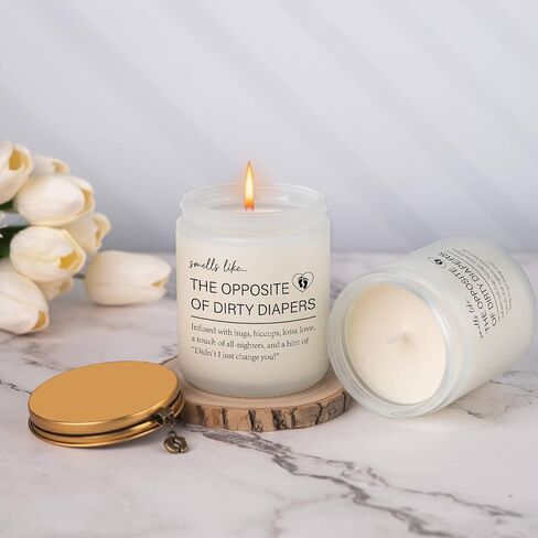 Gifts for New Mom, Best Gifts for Expecting Mom, New Mom Gifts for Women, First Time Mom Gifts, Gift for Expecting Mother, Gifts for Pregnant Women, Funny Gifts for Mom, New Mom Soy Wax Candle in Saudi Arabia