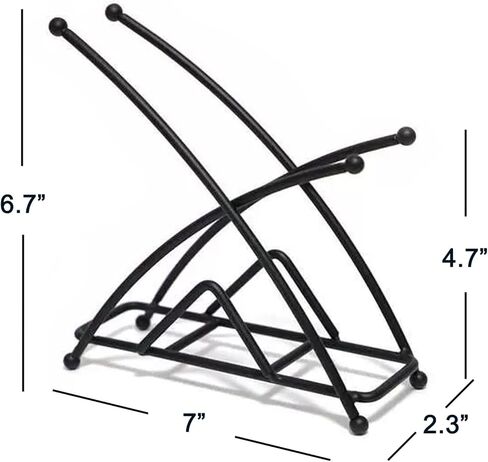 حامل مناديل للطاولة حامل مناديل عشاء معدني للمناديل الورقية وموزع مناديل للمنزل in Kuwait
