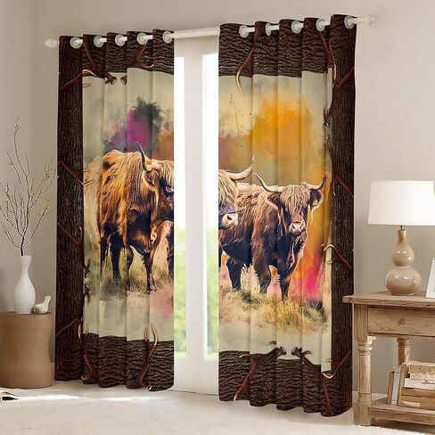 Erosebridal Black Bear Curtains Green Camouflage Curtains & Drapes, US Flag Blackout Curtains Army Military Camo Bedroom Curtains, Woodland Animal Window Treatments Farmhouse Lodge Cabin Decor in Saudi Arabia