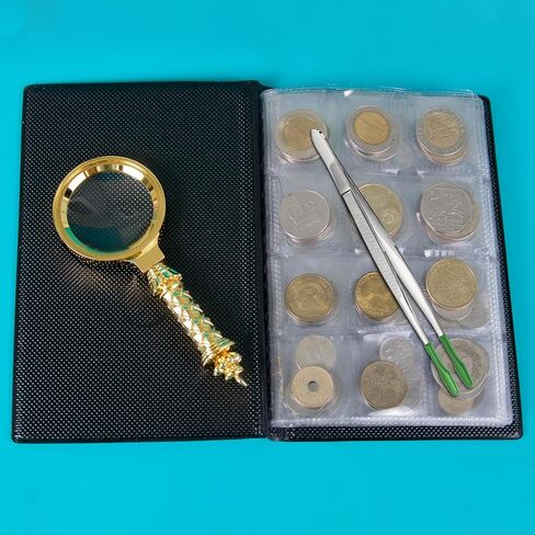 Honoson 2 Pieces Rubber Tipped Tweezers PVC Rubber Coated Soft Non Marring Flat Tip Lab Industrial Hobby Craft Tweezers Tools Jewelry Coin Stamp Tweezer Tongs(Green) in Kuwait