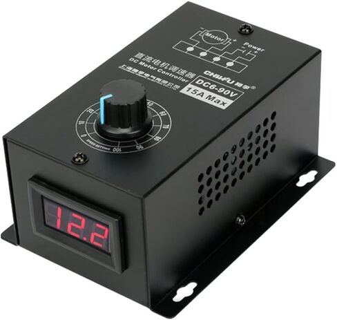 وحدة التحكم في محرك الفرشاة DC6-90V/15A، وحدة التحكم في سرعة PWM، محافظ محرك التيار المستمر للمحركات المصقولة in Saudi Arabia