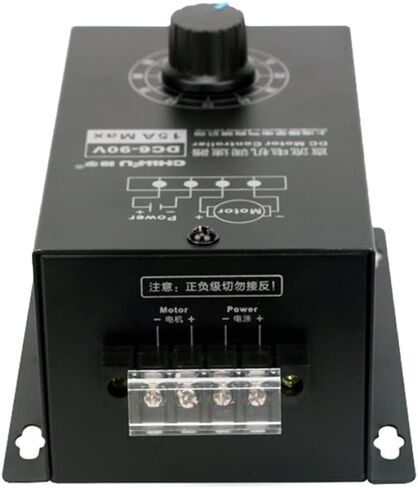 وحدة التحكم في محرك الفرشاة DC6-90V/15A، وحدة التحكم في سرعة PWM، محافظ محرك التيار المستمر للمحركات المصقولة in Saudi Arabia