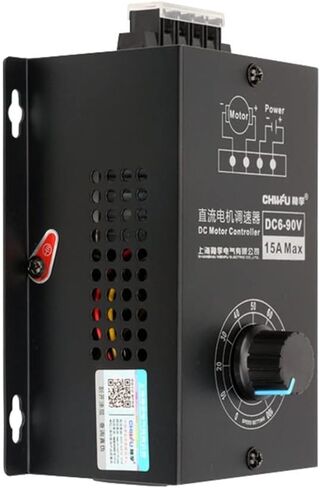 وحدة التحكم في محرك الفرشاة DC6-90V/15A، وحدة التحكم في سرعة PWM، محافظ محرك التيار المستمر للمحركات المصقولة in Saudi Arabia