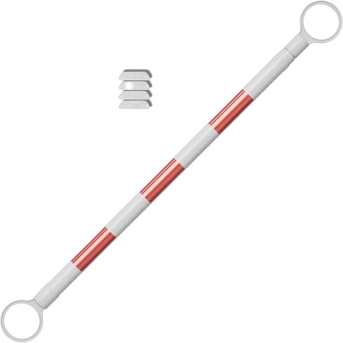 1 pcs Retractable Traffic Cone bar, Traffic Barricade Retractable, Traffic Barrier 4,2 to 7,2 ft, for Safety Cone, Cone bar Reflective, Made of Durable PVC with high Intensity Reflective Stickers in Saudi Arabia