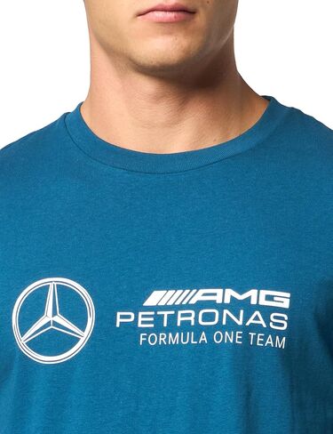 PUMA Men's Standard Mercedes-amg Petronas Essentials Logo Tee in Saudi Arabia