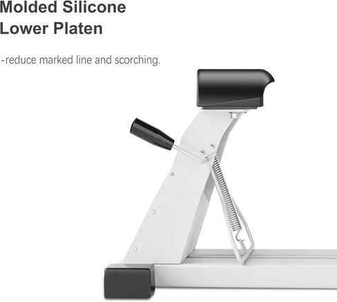 Hat Heat Press Machine for Caps with 2pcs Interchangeable Platens(6.7"x3.8", 6.7"x2.5"), Cap Heat Press for Stuctured Hats and HTV Iron On and Sublimation Projects, Heat Transfer Printing for Caps in Saudi Arabia