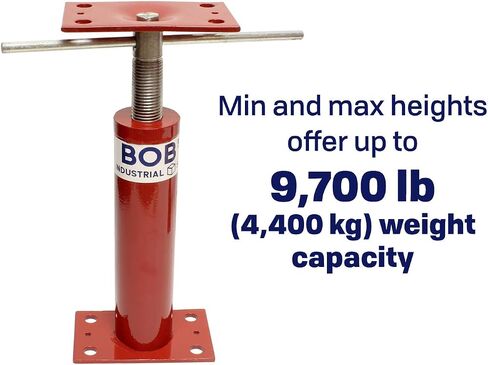 BISupply House Jacks for Leveling Crawlspace 6 Pack - 12 to 16 inch Adjustable Support Beam Basement Jack Post - Floor Lifting Joist Beam Brace for Cellar Ceiling - Screw Pole Jack in Saudi Arabia