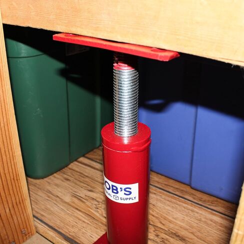 BISupply House Jacks for Leveling Crawlspace 6 Pack - 12 to 16 inch Adjustable Support Beam Basement Jack Post - Floor Lifting Joist Beam Brace for Cellar Ceiling - Screw Pole Jack in Saudi Arabia