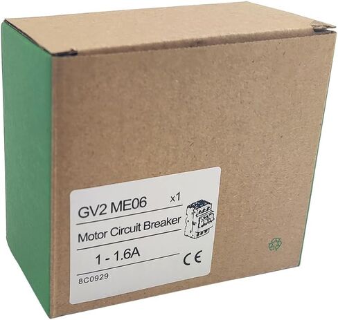 GV2ME06 Deca Motor Circuit Breaker 1-1.6A Manual Motor Starter Button New in Saudi Arabia