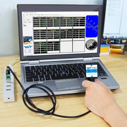 【مقياس تسارع رقمي SINDT-TTL】تسارع عالي الثبات 200 هرتز MPU6050 ثلاثي المحاور + جيرو + كواترنيون + زاوية محورين (دقة XY 0.05 درجة) مع فلتر كالمان، مستشعر إمالة مقاوم للماء IP67 لاردوينو in Kuwait