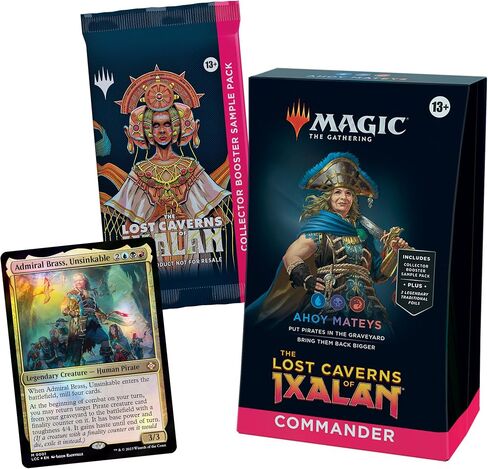 Magic: The Gathering The Lost Caverns of Ixalan Bundle: Gift Edition - 8 Set Boosters, 1 Collector Booster + Accessories in Saudi Arabia