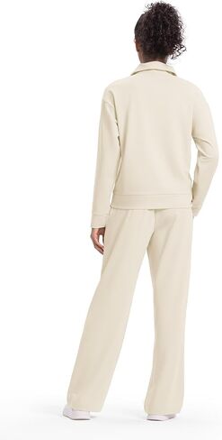 Women's Matching Set Outfits 2 Pieces Travel Clothes Tracksuits Sweat Suits Fall Fashion with 4 Pockets in Saudi Arabia