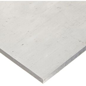 RMP 6061-T651 Aluminum Sheet, 12 Inch x 12 Inch x 1/2 Inch Thickness