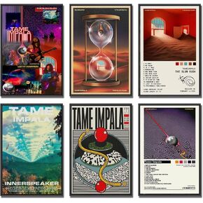𝗧𝗮𝗺𝗲 𝗜𝗺𝗽𝗮𝗹𝗮 Poster Rock Band Music Album Cover Posters Canvas Wall Art Room Aesthetics HD Modern Decorative Painting For Teens Bedroom Liveroom Dorm Deco 08x12inch(20x30cm)-6pcs in Saudi Arabia