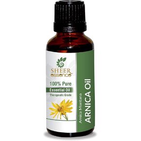 Arnica Flower Oil 15 ML (0.51 Fl.OZ) | 100% Pure Natural Undiluted Uncut Therapeutic Grade Arnica Montana
