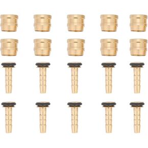 10 Set Bike Brake Olive, Bike Olive and Connecting Insert, Hose Olive Insert for Replacement Part, Brake Hose Insert
