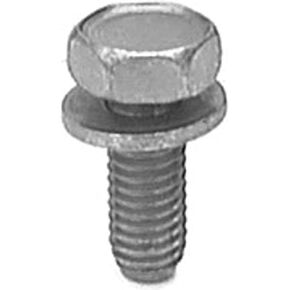 50 M6-1.0 X 12mm Hex Head Sems Body Bolts Clipsandfasteners Inc