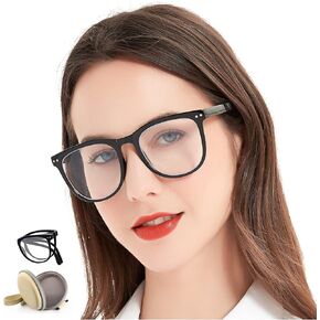 MARE AZZURO Folding Blue Light Blocking Reading Glasses Women Computer Readers 1.0 1.25 1.5 1.75 2.0 2.25 2.5 2.75 3.0 3.5