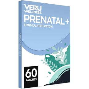 Prenatal Plus Daily - Essential Multi Prenatal Folate, Calcium, Magnesium - Self Adhesive Patch (60 Patch)