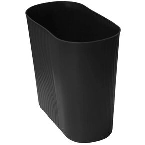 1.6 Gallons Efficient Trash Can Wastebasket 6L, Fits Under Desk, Kitchen, Home, Office (2 Pack-1.6-Gallon, Black) in Saudi Arabia