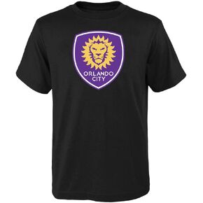 Outerstuff Orlando City SC Juniors Boys 4-18 Size Core Team Logo T-Shirt