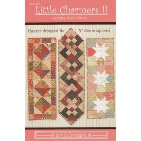 Little Charmers II Table Runner Patterns by Anka's Treasures