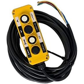 MAXIM HPU Remote: Double Acting, 4-Button, 15 ft. Cord, 6-Wire with Magnets, 253159