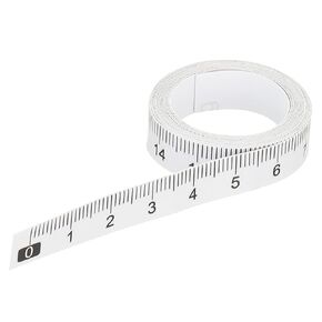 PATIKIL Adhesive Ruler, 100cm Backed Tape Measure Tape Sticker Tape Waterproof for Workbench Sewing Saw Drafting Table,Transparent Background Black Text