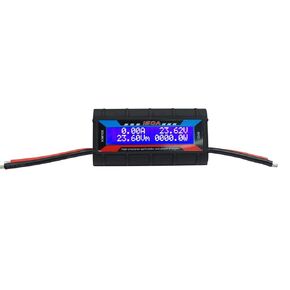 150A RC Watt Meter, High Precision Power Analyzer, DC 0-60V Volt Amp Watt Checker Tester, with Digital LCD Screen- for Voltage(V) Current(A) Power(W) Charge(Ah) and Energy(Wh) Measurement