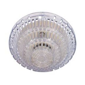 Smoke Detector Guard,Polycarbonate,Flush